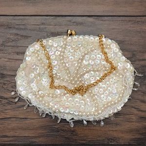 Vintage Mr. Ernest Pearl & Sequin "Flapper" bag